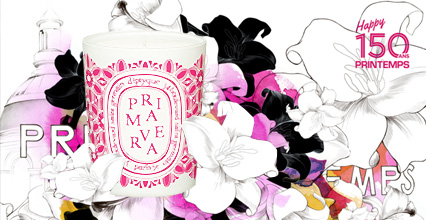 Diptyque for Printemps'150th birthday
